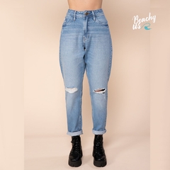 CALÇA JEANS FREESURF MOM TRED