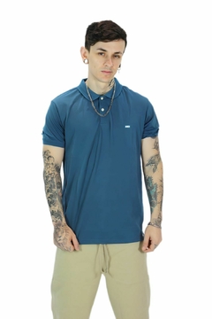 CAMISA POLO HD SLEEVE DEEP TEMPEST