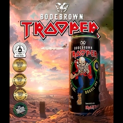 Cerveja Bodebrown Trooper Iron Maiden Brasil IPA Lata 473ml