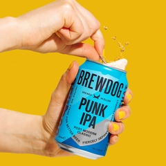 Cerveja Brewdog Punk IPA Post Modern Reino Unido Lata 330ml - Newness Atacado