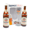 Kit Cerveja Erdinger Weiss 2 Garrafas 500ml + 1 Copo 500ml