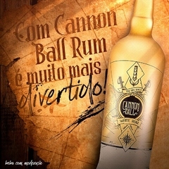 Rum Cannon Ball White Drinks Mojito Caipirinha Garrafa 900ml