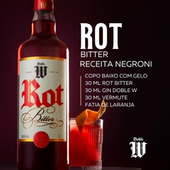 Imagem do Bitter Doble W Rot Aperitivo Negroni Coquetel Drinks 1 Litro