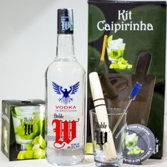Vodka Doble W Kit Caipirinha 1 Garrafa 970ml + Utensílios na internet