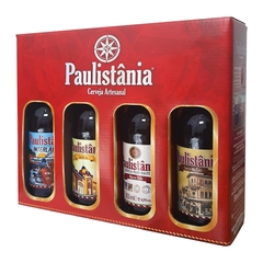 Cerveja Paulistânia Kit Degustação 4 Unidades LongNeck 355ml