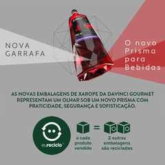 Xarope Da Vinci Sabor Morango Strawberry Garrafa 750ml - comprar online