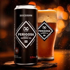 Cerveja Bodebrown Perigosa Imperial IPA Puro Malte 473ml - comprar online