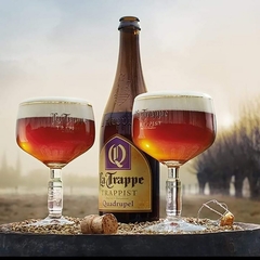 Cerveja La Trappe Quadrupel Escura Holanda Garrafa 750ml na internet