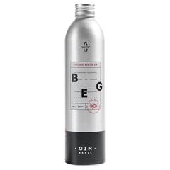 Gin Beg London Dry Small Batch Garrafa Alumínio Refil 500ml