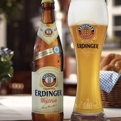 Cerveja Erdinger Weissbier Importada Alemanha Garrafa 500ml - loja online