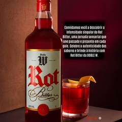 Bitter Doble W Rot Aperitivo Negroni Coquetel Drinks 1 Litro - loja online