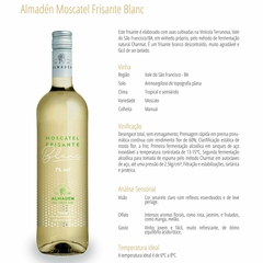 Vinho Almadén Frisante Moscatel Blanc Suave Branco 750ml na internet