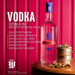 Vodka Doble W Tridestilada Caipirinha Drinks Garrafa 970ml - Newness Atacado