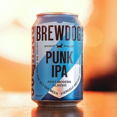 Imagem do Cerveja Brewdog Punk IPA Post Modern Reino Unido Lata 330ml