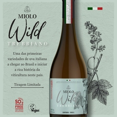 Vinho Miolo Wild Vegano Trebbiano Branco Gamay Tinto 750ml na internet