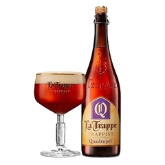 Cerveja La Trappe Quadrupel Escura Holanda Garrafa 750ml - Newness Atacado