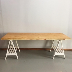 Mesa Cavalete de Pallet para Aluguel