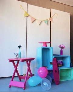 Mesa de Pallet Infantil para Aluguel