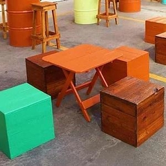 Mesa de Pallet Infantil para Aluguel