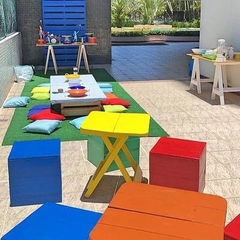 Mesa de Pallet Infantil para Aluguel