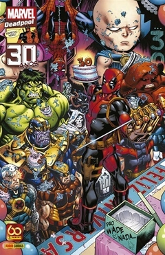 Deadpool 30 Anos Esp Nerd de Aniversário