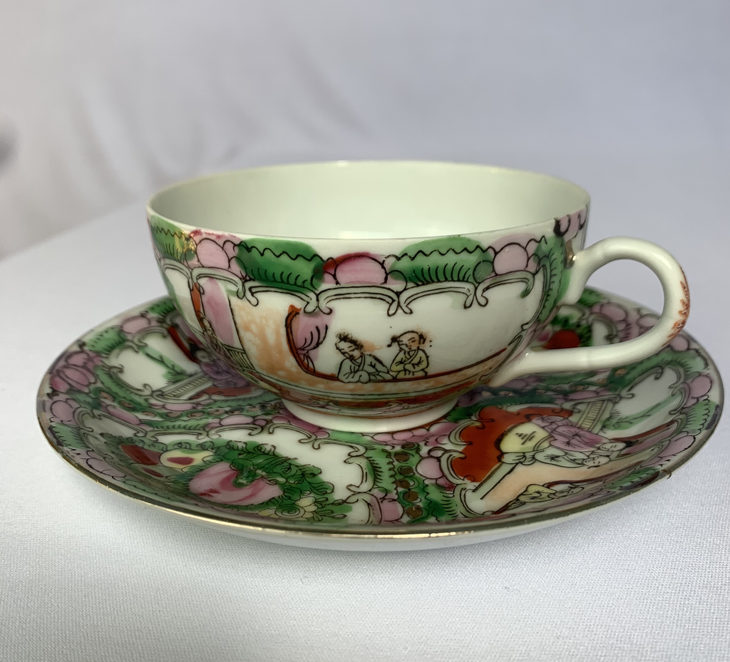 Conjunto de chá de porcelana japonês, conjunto de chá vintage