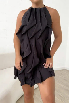 Vestido babado - comprar online