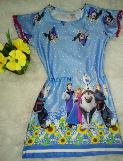 Vestido Frozen BellaIsa