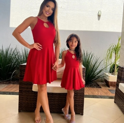 Vestido Mãe e filha Barbie BellaIsa