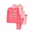 Kit 4 peças pijamas Baby Carter comidinhas rosé