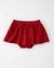 Shorts saia vermelho tricot Little Planet/Baby Carter menina