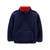 Blusa sherpa marinho forro vermelho Carters menino