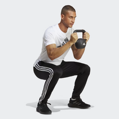 CALCA ADIDAS TRAINING ESSENTIALS 3 LISTRAS MASCULI na internet