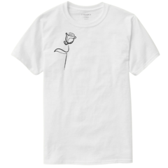 Remera ONE LINE FLOWER en internet