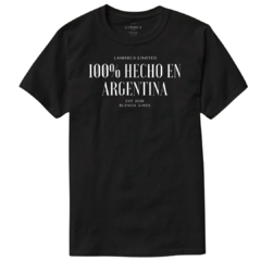 Remera HECHO EN ARGENTINA - comprar online