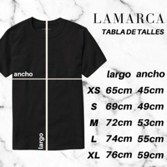 Remera LAMARCA HANDWRITTEN en internet