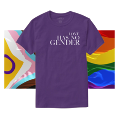 Remera LOVE HAS NO GENDER