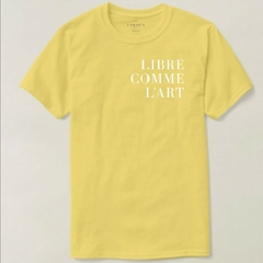 Remera LIBRE COMME L'ART en internet