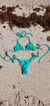 Conjunto Triangulito Verde Menta