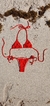 Conjunto Triangulito Rojo Tomate