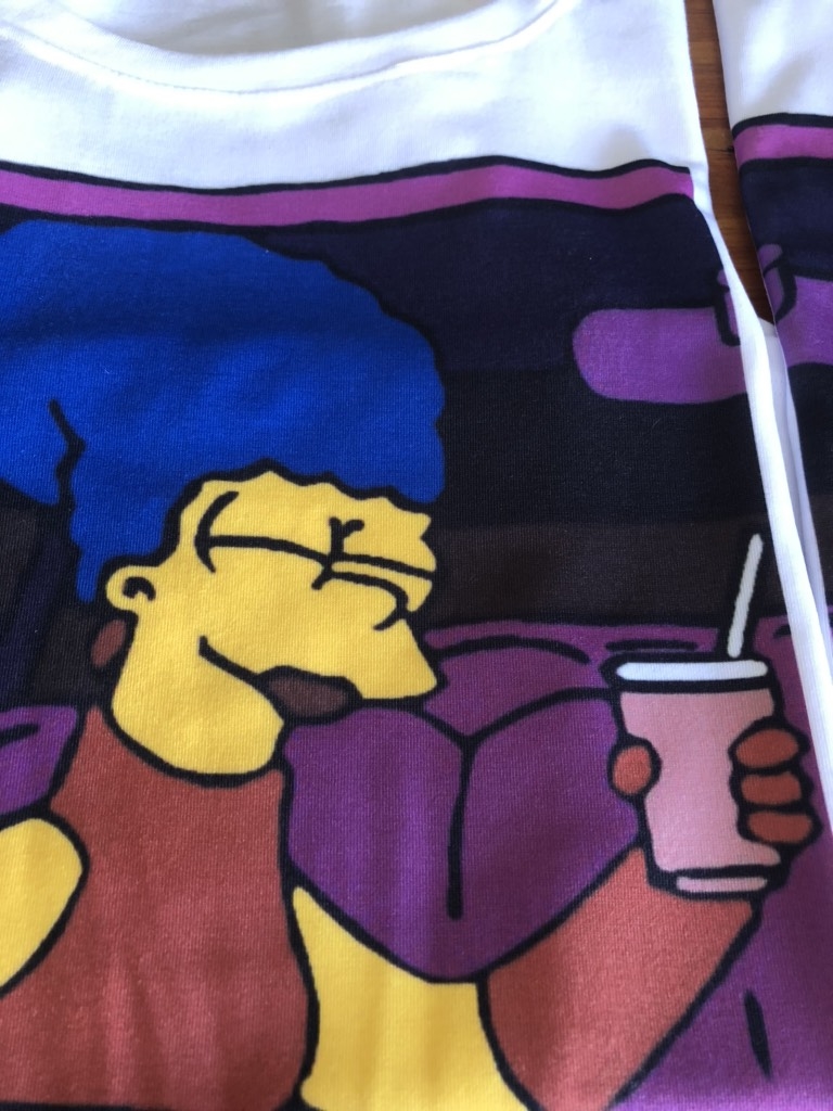 2 Remeras de pareja - Marge y Homero en el auto