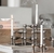 Candelabro Urban Silver Built-in + 3 Candles en internet