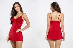 Camisola Curta Sem Bojo Liganete Liso C/ Renda - comprar online