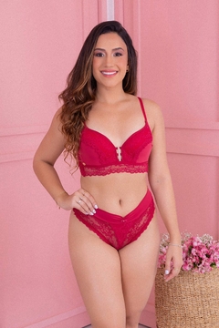 Conjunto Clara - Vermelho