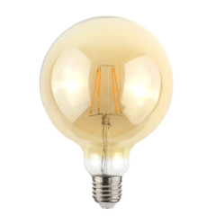 Lámpara Filamento LED E27 6W AMBAR