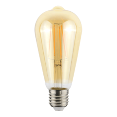 Lámpara Filamento LED E27 7W AMBAR