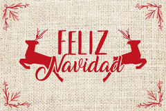 SET FELIZ NAVIDAD X 4 UNIDADES