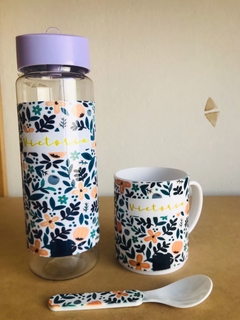 SET BOTELLA + TAZA Y CUCHARA - tienda online