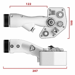 VPC Hawk-60 Collective Grip - VIRPIL (BACK ORDER) - Racing Wheel Brasil