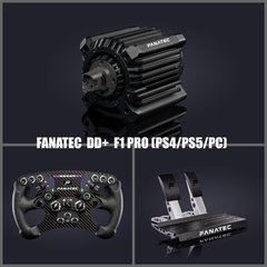 KIT FANATEC DD+ 15NM F1 PRO PS4/PS5/PC - LANÇAMENTO